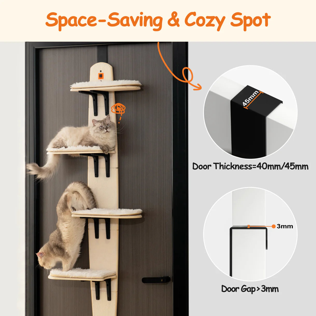 50% OFF- Door Cat Tree